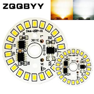 LED 전구 패치 램프 SMD 플레이트 원형 모듈 광원 플레이트 전구 AC 220V Led 칩 스포트라이트 통 LED 램프