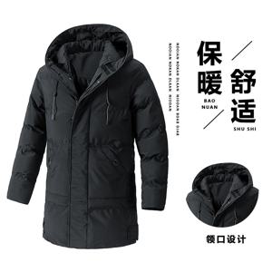 남성 코트 파카 빅 사이즈 두꺼운 따뜻한 남성 재킷, 겨울 파카, 캐주얼 코튼 패딩 재킷, 남성 멀티 포켓 모피 후드, 신상