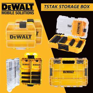 DEWALT 견고한 보관 상자, 전동 공구 액세서리 케이스, 중형 및 대형 스크루드라이버 비트 박스, DT70800, DT70801, DT70803, DT70839, TSTAK