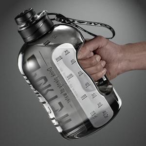 1.7L/2.7L 스포츠 물병 체육관 사이클링 컵 피트니스 캠핑 남자 물 주전자에 대 한 휴대용 대용량 물병