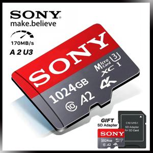 소니 256GB 고속 메모리 카드 128GB 512GB 1TB 클래스 10 마이크로 SD 카드 Nintendo Switch Phone/Ps4 용 64GB 32G SD 메모리 카드