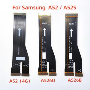 메인 마더 보드 커넥터 보드 리본 LCD 디스플레이 플렉스 케이블 삼성 갤럭시 A52S A52 A526U A526B A528B 4G 5G
