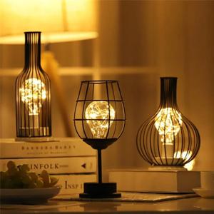 아트 LED 테이블 램프, 배터리 구동, 무선, 엑센트 램프, 웨딩 이벤트, 실내, 야외용 LED 랜턴