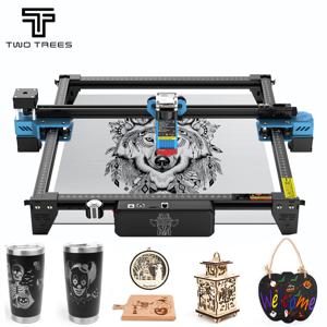 Twotrees CNC 목재 레이저 타각기 TTS, 석영 금속 레이저 조각기, 와이파이 제어, MDF 아크릴 절단기, 40W, 80W
