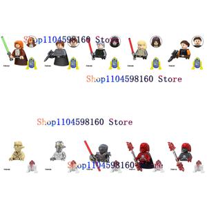 TV6113 TV8103 TV8112 MOC 클론 전쟁 빌딩 블록 장난감 HK87 암살자 Droid Obi-wan Baylan Skoll 교수 Huyang Marrok 선물