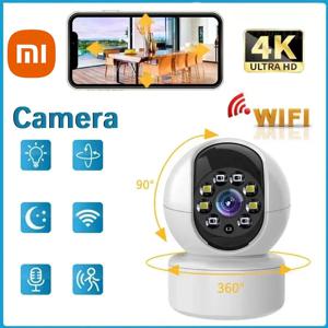 Xiaomi 4K 스마트 카메라 회전식 WiFi 감시 카메라 베이비 모니터 자동 추적 컬러 야간 투시경 실내 보안 카메라
