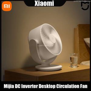 새로운 Xiaomi Mijia DC 인버터 데스크탑 순환 팬 스마트 3차원 경량 휴대용 데스크탑 선풍기