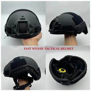 FAST 전술 헬멧 Kevlar 고품질 빠른 전술 헬멧 FAST Wendy 정지 플로팅 패드 전술 헬멧 야외 사냥