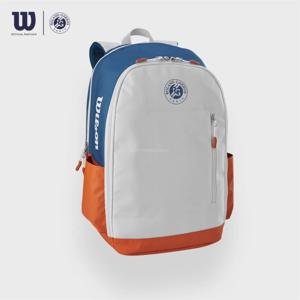 Wilson 2024 Team Roland Garros 배낭 프렌치 오픈 다기능 대용량 오렌지 블루 그레이 더블 숄더 테니스 백