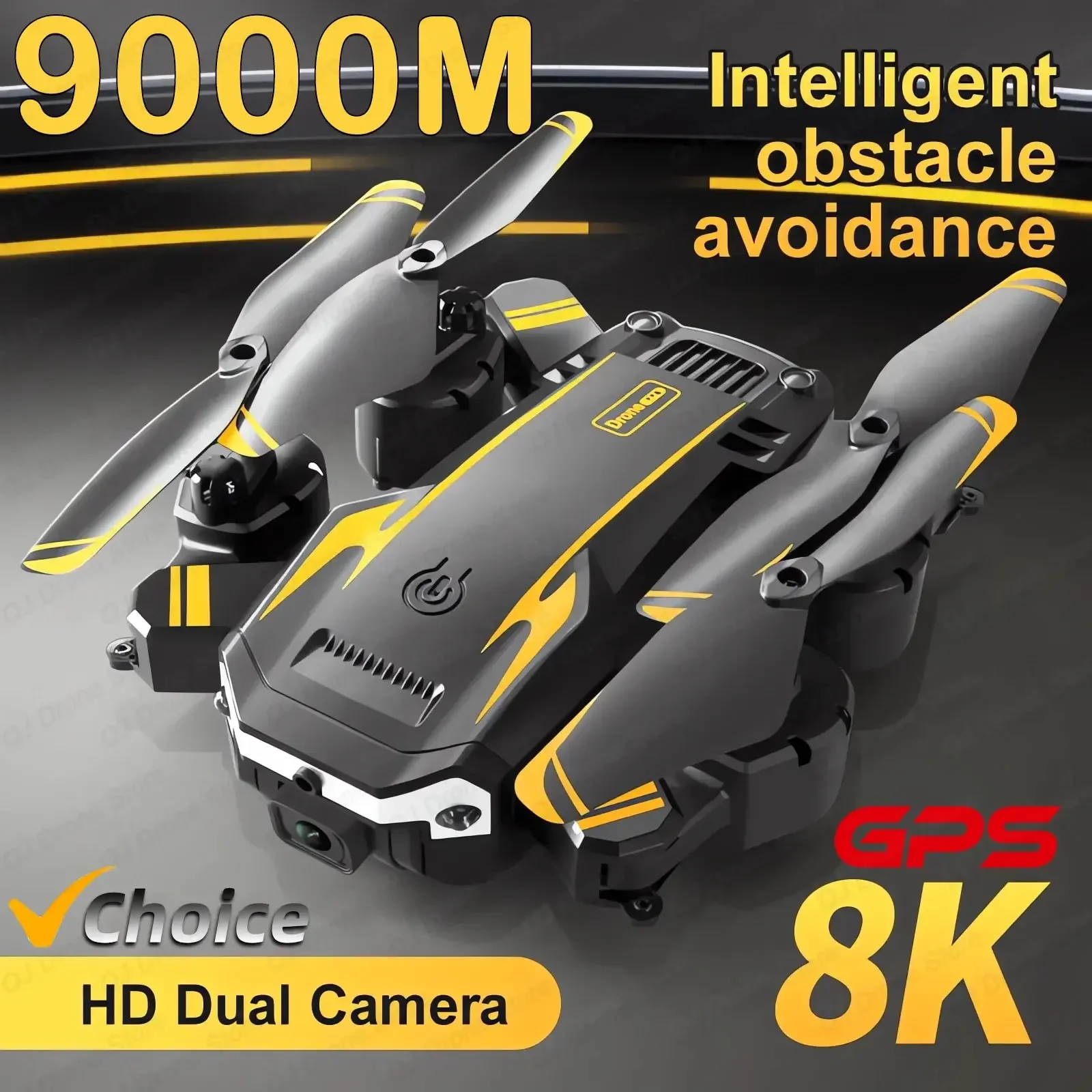 5000M 새로운 G6 전문 Foldable Quadcopter 공중 드론 S6 HD 카메라 GPS RC 헬리콥터 FPV WIFI 장애물 회피 장난감 선물