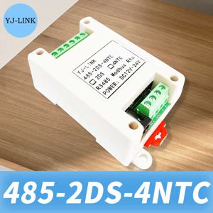 4 채널 NTC 송신기, 10K 서미스터-RS485 Modbus RTU 통신