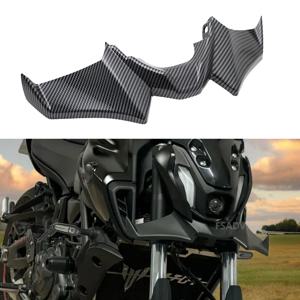 오토바이 스포츠 다운 포스 Naked Front Spoilers YAMAHA MT07 MT-07 SP MT 07 2021 2022 2023 2024 용 공기 역학적 윙 디플렉터