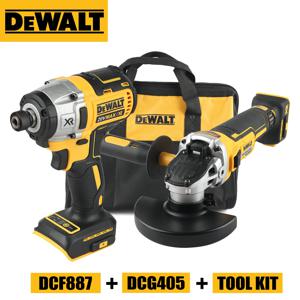 DeWalt Dcf887Dcg405NT DWbag 전기 렌치 앵글 그라인더 폴리싱 머신 핸드 드릴 임팩트 드릴