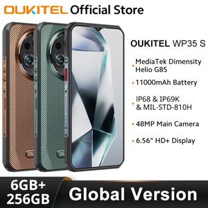 Oukitel WP35 S 견고한 전화기 6GB+256GB 11000mAh 휴대폰 안드로이드 NFC 48MP 후면 카메라 스마트폰 비즈니스 전화