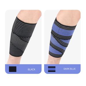 다리 용 1pcs 압축 붕대 랩, 탄성 송아지 압축 슬리브 발목 지원, 남성과 여성을 위해 조절 가능