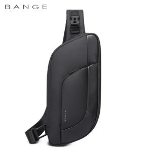 BANGE 남성용 체스트 백, 한국 디자인, 다기능 방수, 얼룩 방지, 대용량 여행, 휴대용 크로스바디 백, 슬링 백