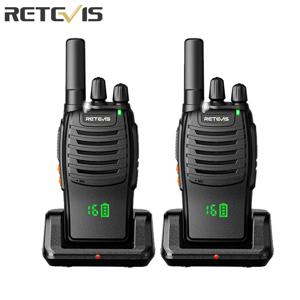 Retevis H777H 휴대용 양방향 라디오 숨겨진 디스플레이 워키 토키 PMR/FRS 통신 캠핑 1/2 PCS 세트