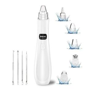 A71P 블랙헤드 리무버 모공 진공, 흡입력 5개, 프로브 4개, USB 충전식 블랙헤드 진공 키트-모공 클리너