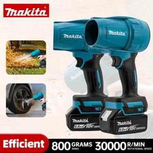 Makita 30000RPM 폭력적인 송풍기 터보 제트 팬 18V 전기 공기 먼지 떨이 풍속 터보 라이트 자동차 청소 도구로 충전식