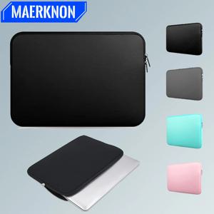 휴대용 노트북 가방 6-15.6 인치 노트북 슬리브 가방 Macbook 용 소프트 노트북 케이스 Dell 파우치 스킨 커버 여행 비즈니스 서류 가방