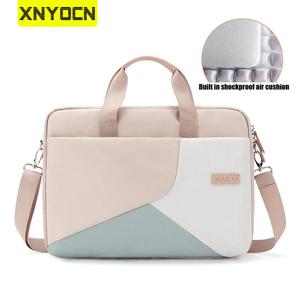 Xnyocn 노트북 슬리브 가방 HP Dell Macbook Ultrabook 용 15.6 인치 내구성 서류 가방 핸들 가방 노트북 컴퓨터 보호 케이스