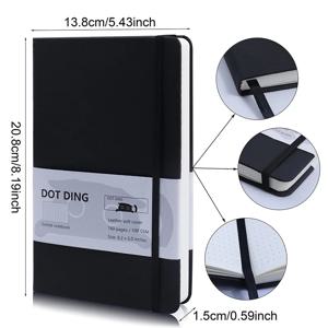 A5 점선 노트 100 GSM 160 저널 노트 및 저널 학교 용품 문구
