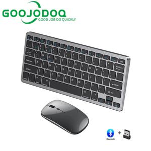 무선 키보드 블루투스 5.0 및 2.4G 미니 멀티미디어 teclado 블루투스 노트북 PC TV iPad Macbook 안드로이드 iPad 키보드
