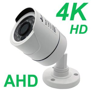 JIENUO 4K AHD 카메라 CCTV 보안 감시 야외 방수 적외선 NightVision 실내 CVI 1080P 5MP HD 홈 캠 모니터
