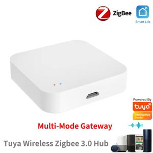 스마트 라이프를 통한 Zigbee 장치용 스마트 홈 자동화용 Tuya Zigbee 무선 허브 게이트웨이는 Alexa Google 홈과 함께 작동합니다.