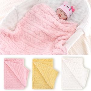 솔리드 컬러 태 피터 아기 담요 슈퍼 부드러운 신생아 Swaddle 담요 따뜻한 어린이 담요 가볍고 편안한