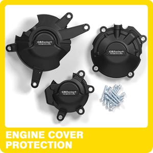 CB650R & CBR650R 엔진 커버 세트 CBR650R 보호 커버 CB650R 엔진 가드 ​ 혼다 CB650R CB650 2014-2023 CB650F CBR650F