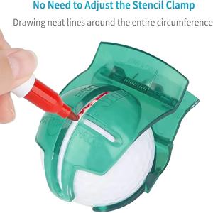 골프 공 라인 라이너: 이 드로잉 마커로 퍼트를 정확하게 정렬하세요!