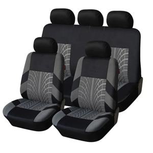 자동차 좌석 커버 풀 세트, 전면 분할 후면 벤치, 범용 천, SUV 세단 밴, 자동차 인테리어 커버
