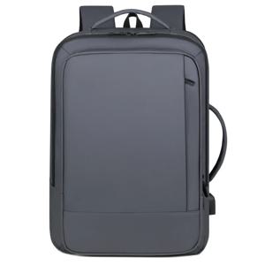 Rilibegan 남자 여행 배낭 확장 옥스포드 대용량 USB 충전 비즈니스 남성 배낭 컴퓨터 남자 배낭