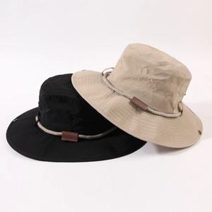 여름 양동이 모자 남자 여자 선 스크린 낚시 모자 야외 통기성 어부 모자 하이킹 등산 캠핑 Uv 보호 Windproof