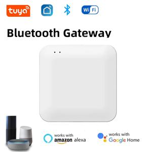 Tuya Bluetooth 게이트웨이 허브 스마트 홈 무선 브리지 스마트 라이프 APP 원격 제어 자동화 장치는 Alexa Google과 함께 작동합니다.