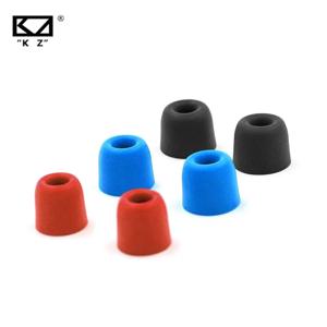 KZ 소음 차단 편안한 메모리 폼 이어 팁 이어 패드, KZ 헤드폰 ZSX EDXPro PR3 용 이어버드, 3 쌍 (6 개)