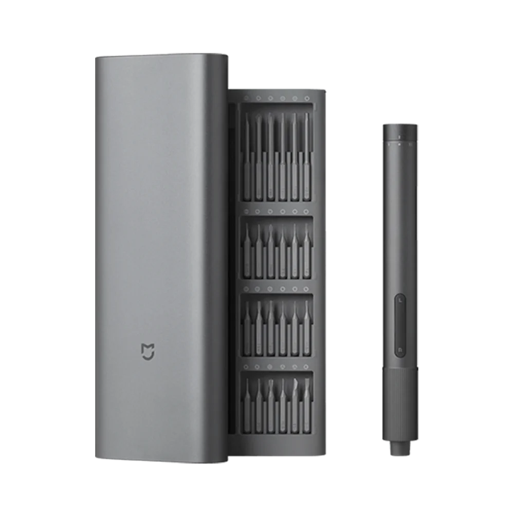 2022 새로운 Xiaomi Mijia 전기 정밀 드라이버 키트 Type-C 충전식 2 기어 토크 400+ 나사 S2 강철 정밀 비트