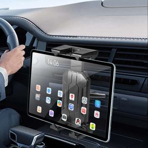 범용 자동차 마운트 CD 플레이어 슬롯 마운트 태블릿 스탠드 Ipad Pro Air 4 ~ 14 인치 Xiaomi 탭 스마트 폰 Gps 용 휴대 전화 홀더