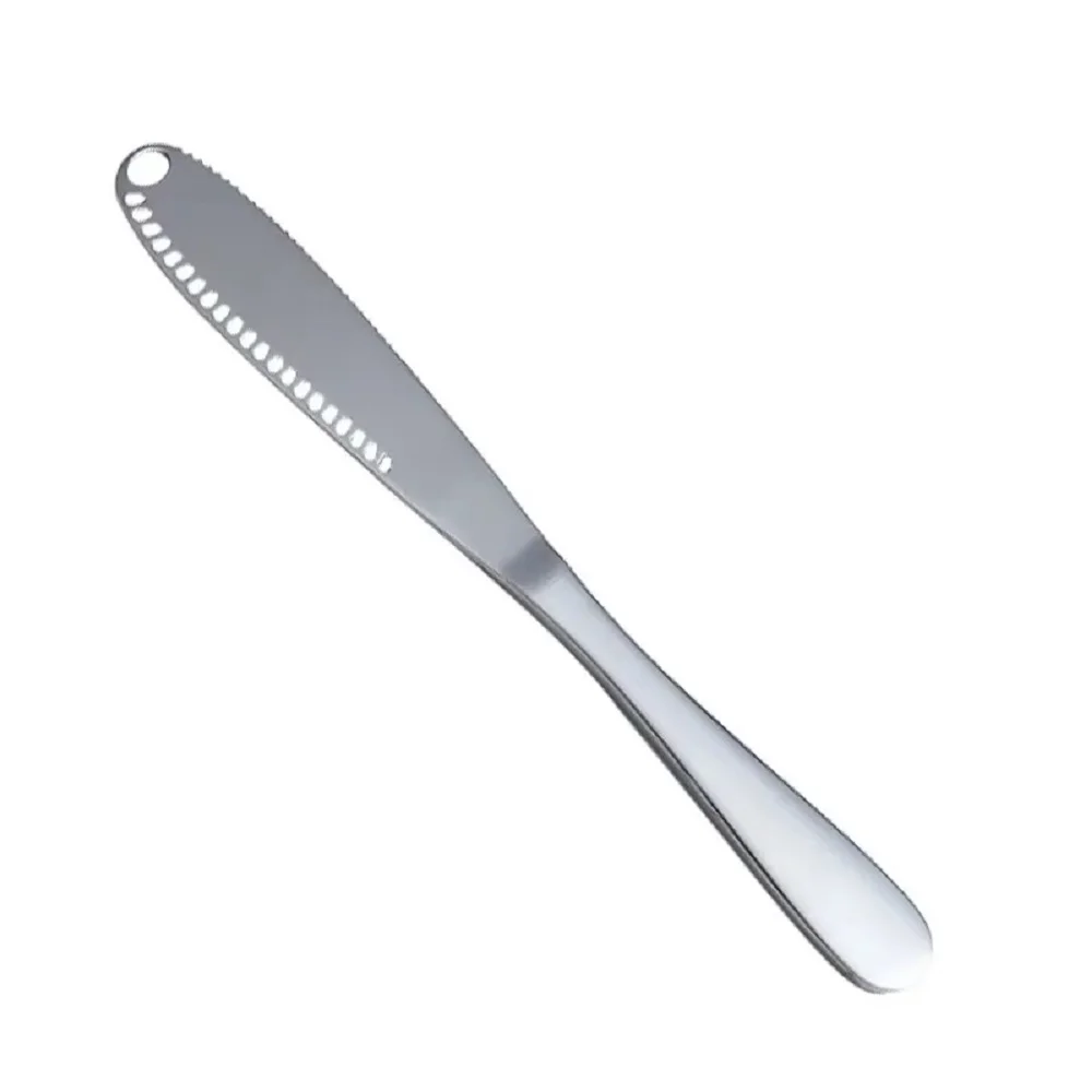 버터 나이프 구멍 치즈 디저트 나이프 스테인레스 스틸 잼 나이프 칼 붙이 토스트 닦아 크림 빵 치즈 커터 주방 도구