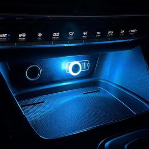 휴대용 자동차 USB 주변 조명 미니 LED 장식 분위기 램프 자동 인테리어 환경 조명 컴퓨터 조명 플러그 재생