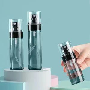 30/60/80/100/120ml 알코올 멸균 스프레이 병 화장품 토너 디스펜서 병 이동 중에도 스프레이 빈 병 휴대용 여행