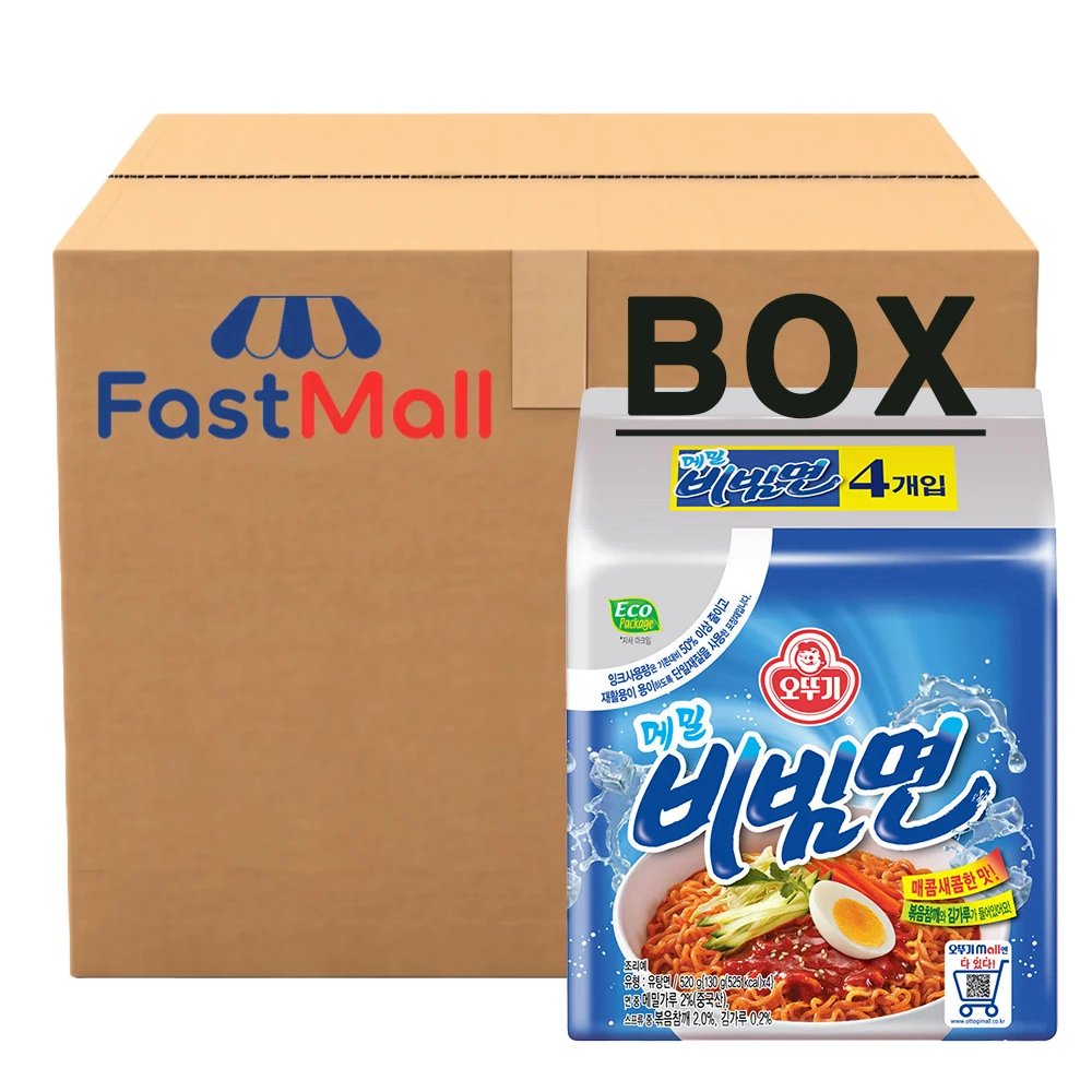 오뚜기 메밀비빔면 멀티팩(130g X 4개입) 8멀티팩