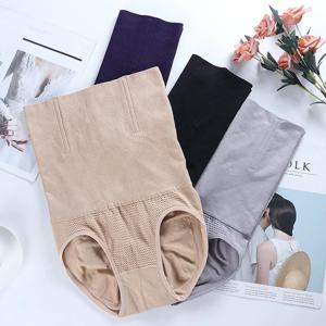 여성 원활한 높은 허리 쉐이핑 팬티 통기성 슬리밍 배 속옷 엉덩이 리프트 숙녀 팬티 바디 Shapewear 코르셋 팬티