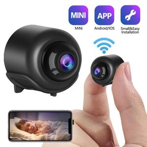 새로운 미니 카메라 2024 X5 지능형 WiFi 미니 카메라 홈 실내 야간 투시경 안전 보호 오디오 비디오 레코더