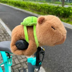 새로운 Capybara 팔찌 팔찌 Kawaii 만화 플러시 동물 Capybara 박수 서클 코튼 인형 귀여운 어린이 장난감 어린이 재미 있은 선물