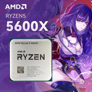 AMD Ryzen5 5600X 6 코어 12 스레드 32MB L3 캐시 AM4 PCIe ®   4.0 DDR4 Ryzen 5000 시리즈 65W 데스크탑 게이밍 CPU