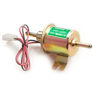 12V/24V 범용 전기 연료 펌프 저압 볼트 고정 와이어 디젤 가솔린 HEP-02A 자동차 기화기 오토바이 ATV