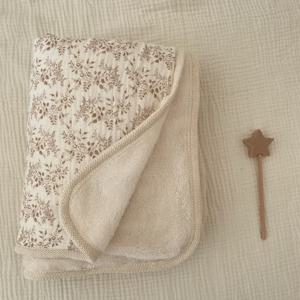 꽃 프린트 양털 아기 담요 신생아 면화 Swaddle 겨울 아기 ​​침구 항목 유모차 커버 어린이 담요 어머니 키즈