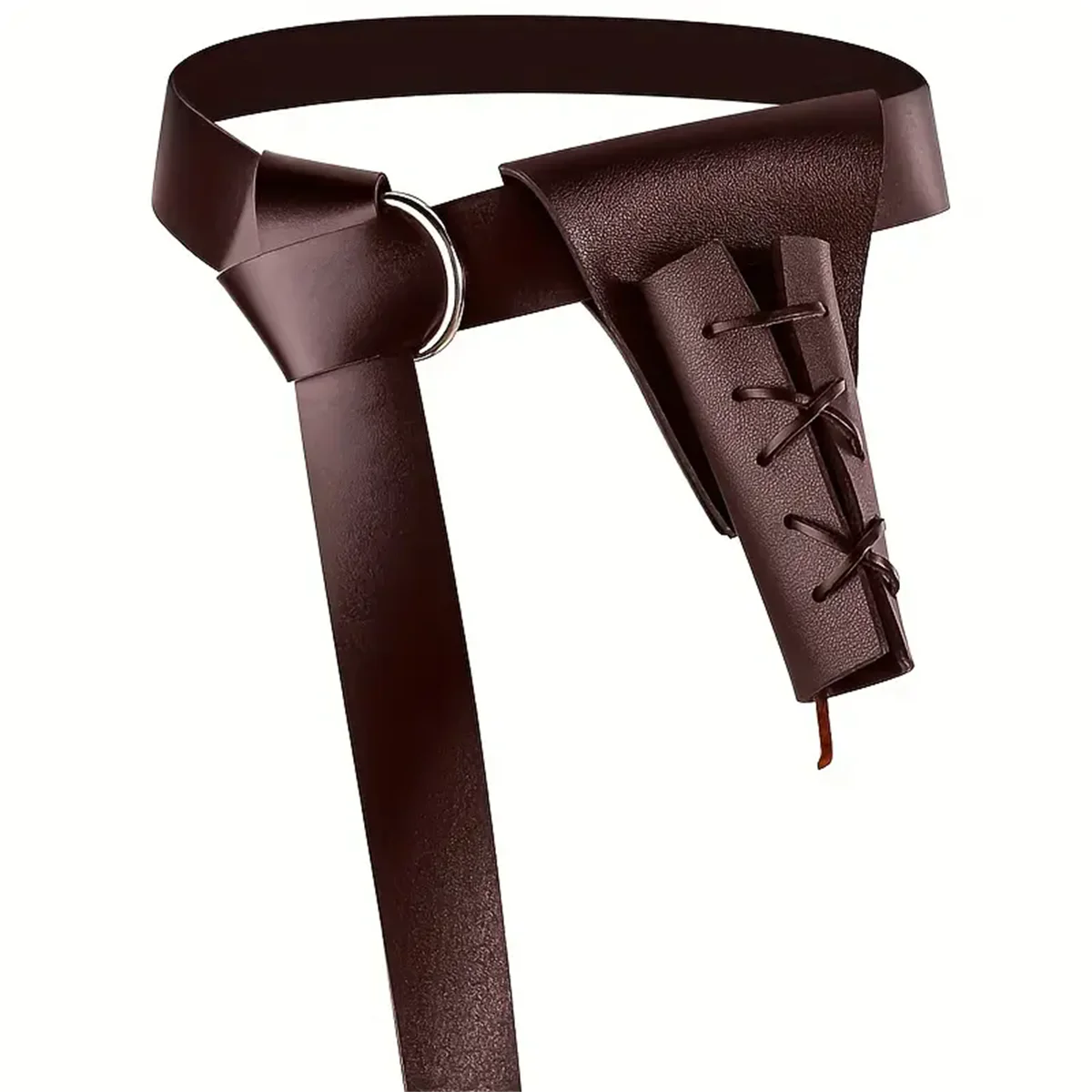 중세 바이킹 칼 벨트 칼집 칼집 홀더 남자 LARP 해적 기사 코스프레 의상 소품 Katana Rapier 스트랩 홀스터 개구리
